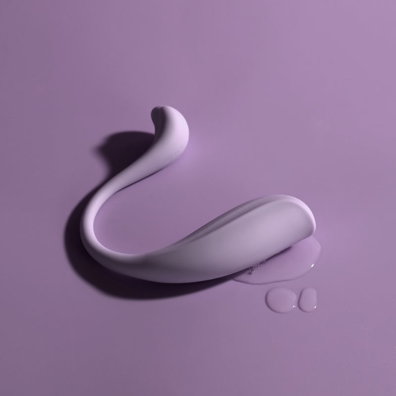 Svakom Phoenix Neo 2 Interactive Waterproof Bullet Vibrator (Pastel Lilac) with Water Droplets
