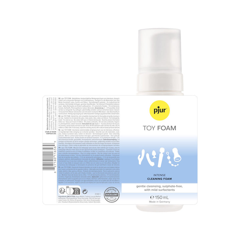 Pjur | Toy Foam Intense Cleaning Foam Bottle with Packaging