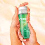 Play 2-in-1 Soothing Massage Gel & Lube with Aloe Vera | Durex in hands