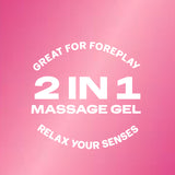 Play 2-in-1 Stimulating Massage Gel & Lube with Guarana | Durex
