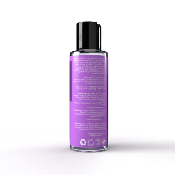 Play Unscented Water-Based Lube | Splash™