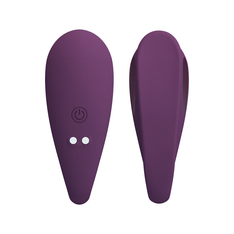 Pretty Love | Aari App-Controlled Couples Vibrator Top and Bottom View