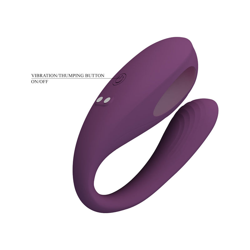 Pretty Love | Aari App-Controlled Couples Vibrator Power Button