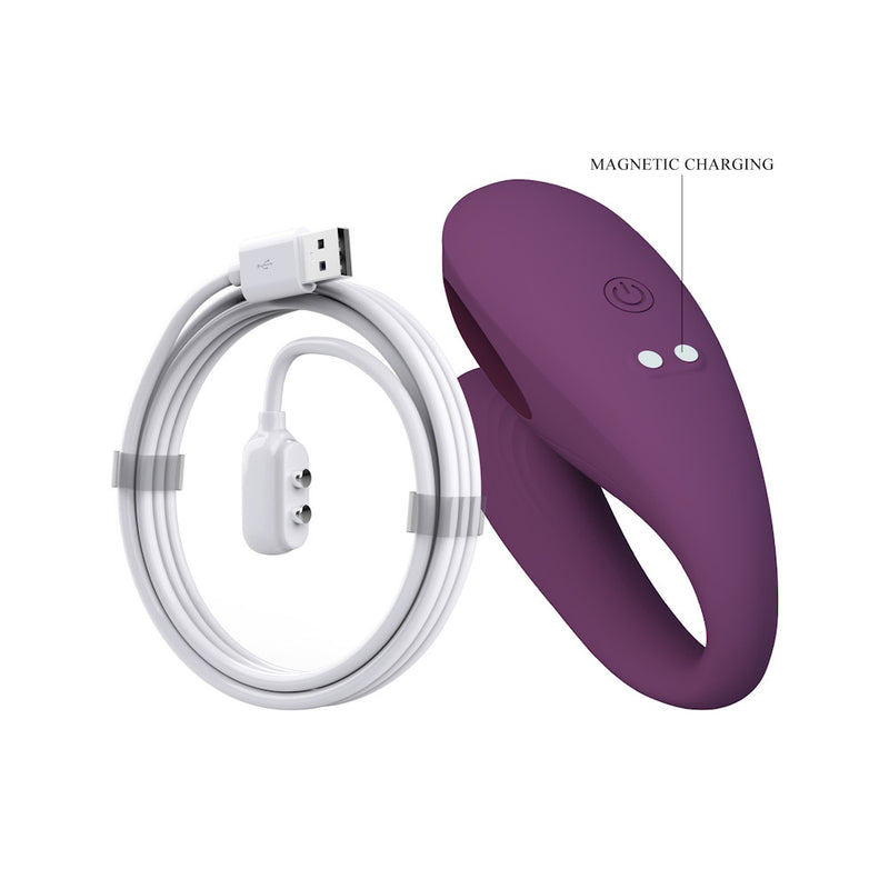 Pretty Love | Aari App-Controlled Couples Vibrator Magnetic USB Charger