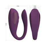 Pretty Love | Aari App-Controlled Couples Vibrator Dimensions