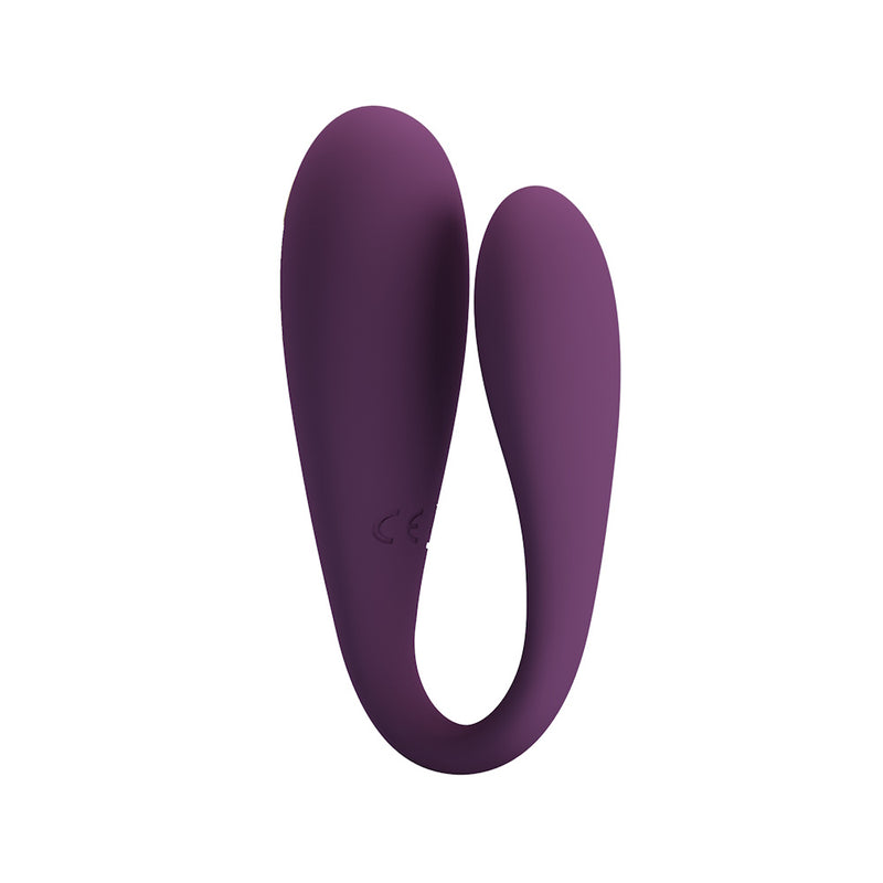Pretty Love | August App-Controlled Couples Vibrator Side View