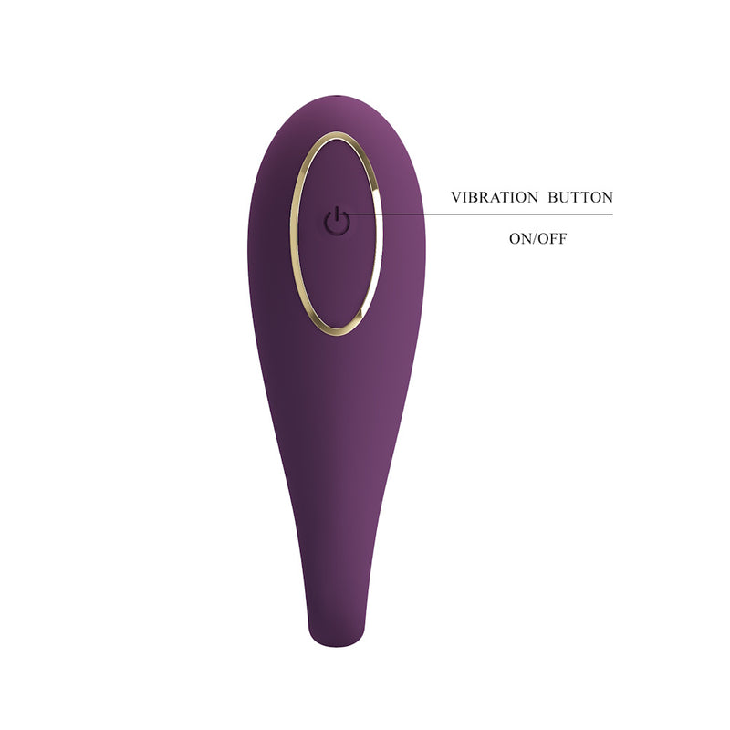 Pretty Love | August App-Controlled Couples Vibrator Power Button