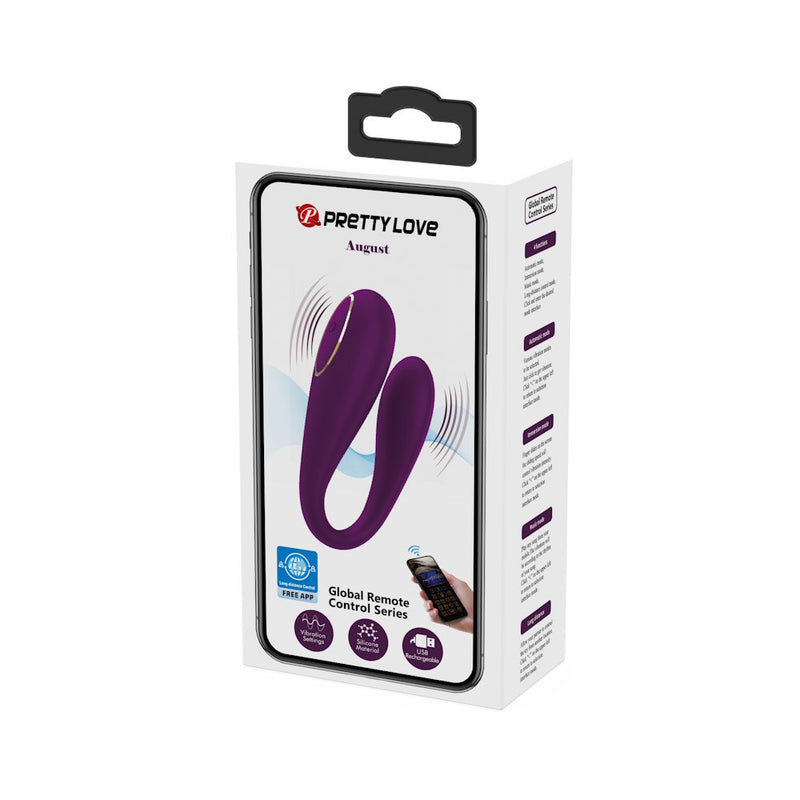 Pretty Love | August App-Controlled Couples Vibrator Packaging