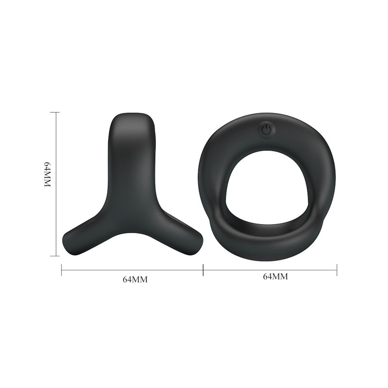 Pretty Love | Elliott Vibrating Cock Ring Dimensions