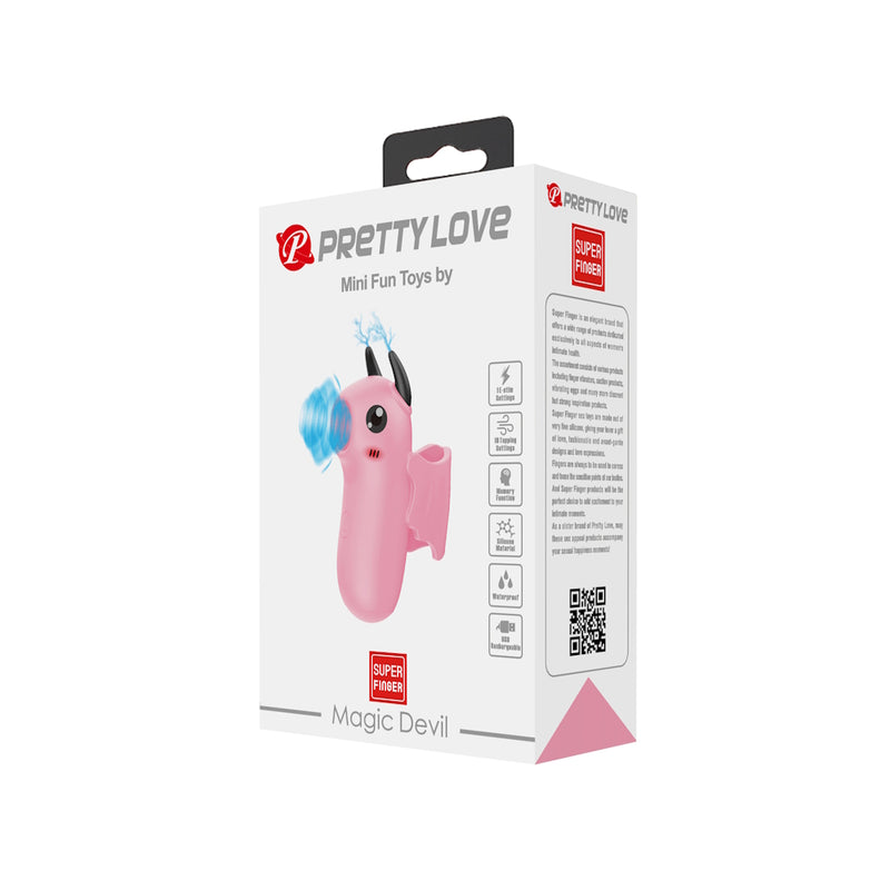 Pretty Love | Magic Devil Tapping Finger Vibrator Packaging