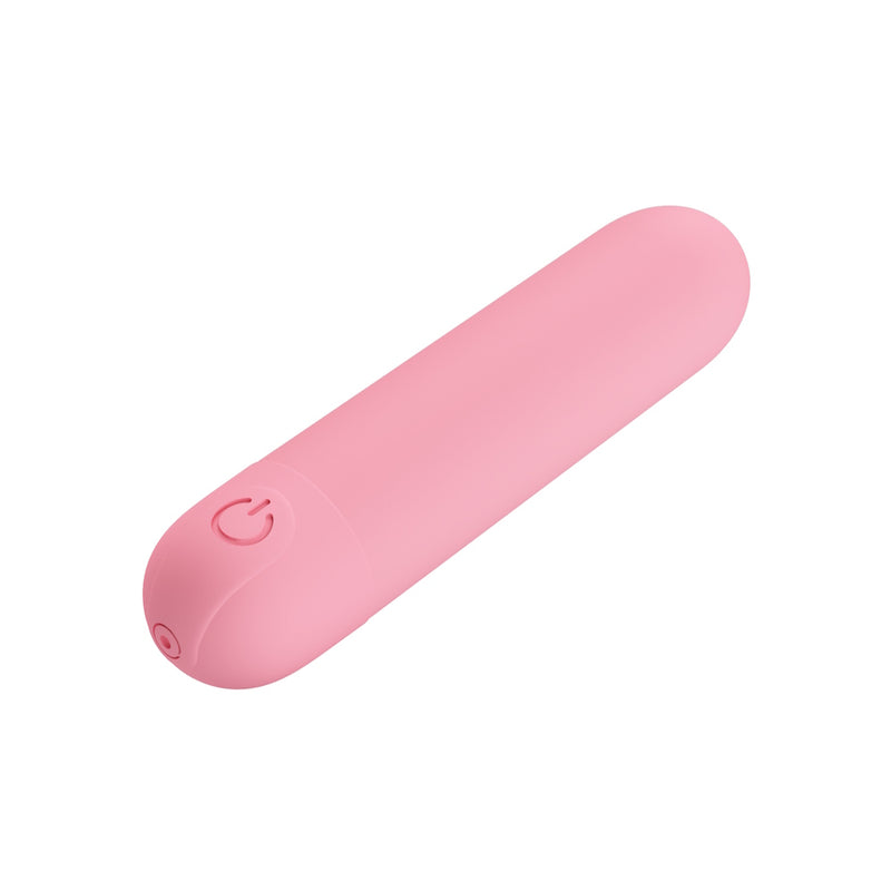 Pretty Love | Stefan Powerful Bullet Vibrator (Pink) Top View