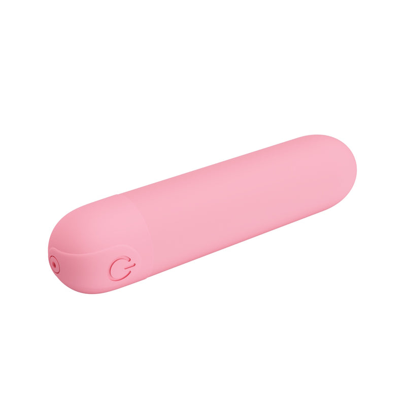 Pretty Love | Stefan Powerful Bullet Vibrator (Pink) Side View