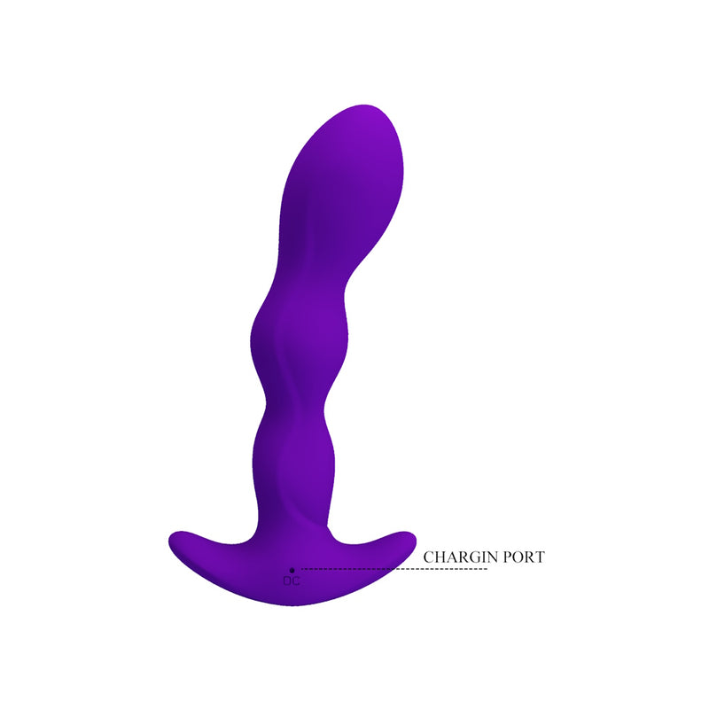 Pretty Love | Yale Vibrating Anal Plug Charging Port