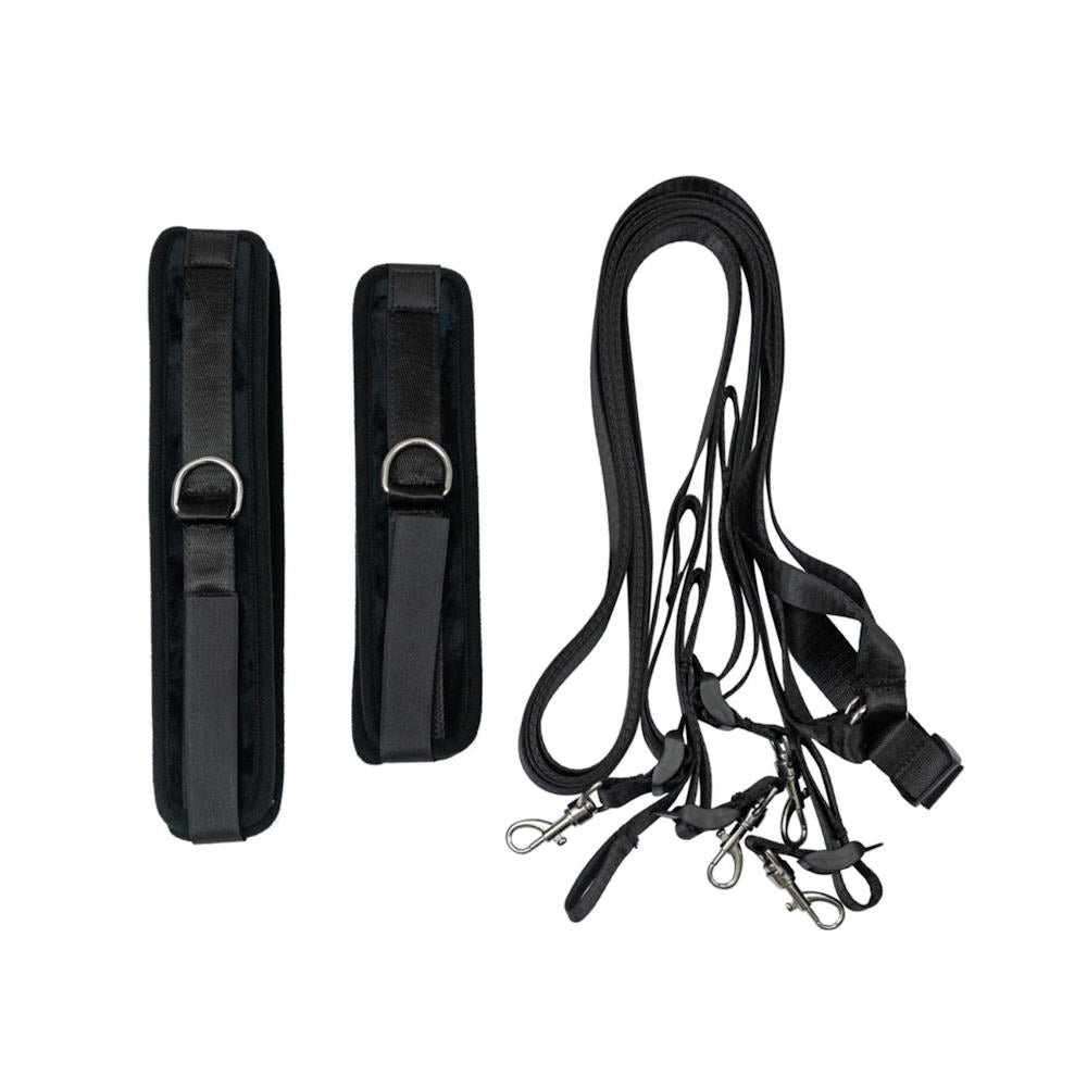 Punishment | 5-Piece Bed Restraint Kit Side View