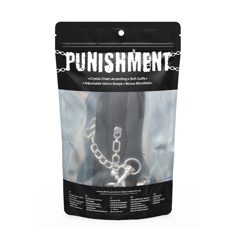 Punishment | Crystal Detail Handcuffs Packaging