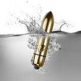 Waterproof RO-80mm Bullet Vibrator | Rocks-Off (Champagne) in water