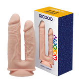 Ricooo Double Jelly Dildo | Wooomy with packaging