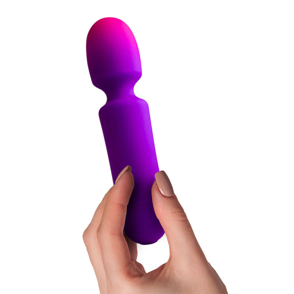 Rocks-Off | Glo Girl Mini Wand Vibrator in Hand