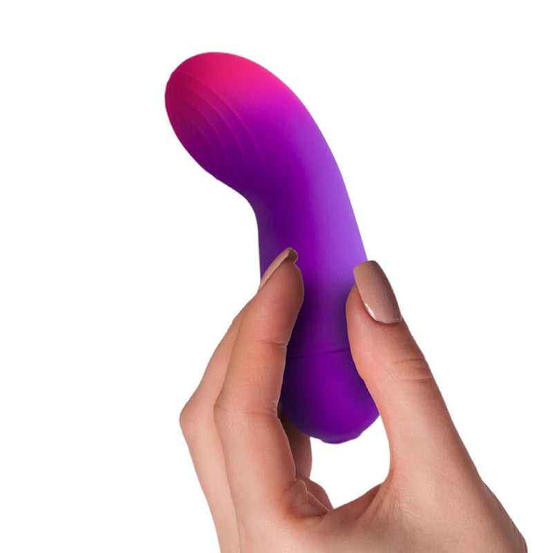 Rocks-Off Glow Girl Vibe Discreet G-Spot Vibrator in hand