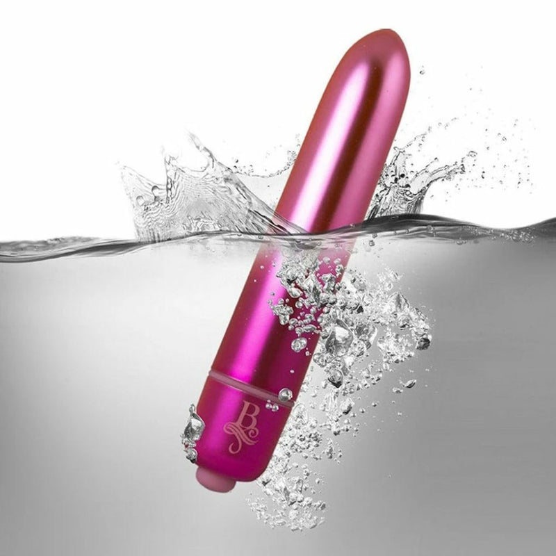 Waterproof Rocks-Off RO-90 Boudoir Bullet Vibrator (Courtesan Pink) in water