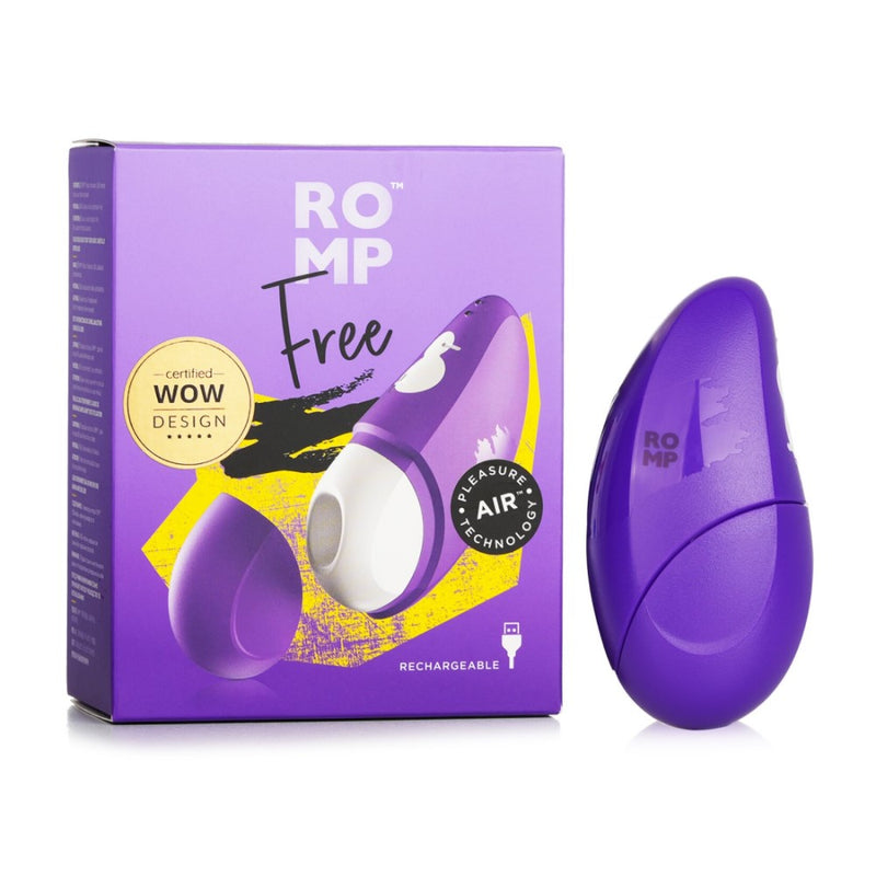 Romp | Free Clitoral Suction Vibrator with packaging