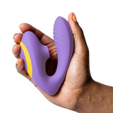 Romp | Reverb Clitoral Suction And G-Spot Dual Stimulator in hand