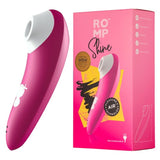 Romp | Shine Clitoral Suction Vibrator with packaging