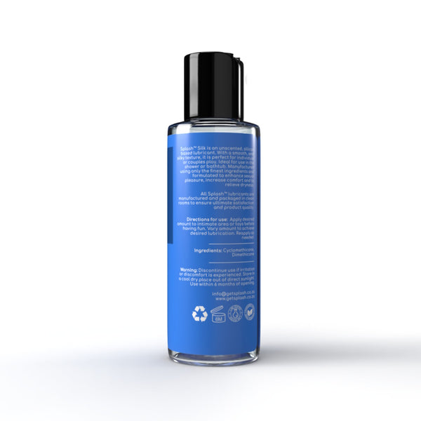 Silk Unscented Silicone-Based Lube | Splash™