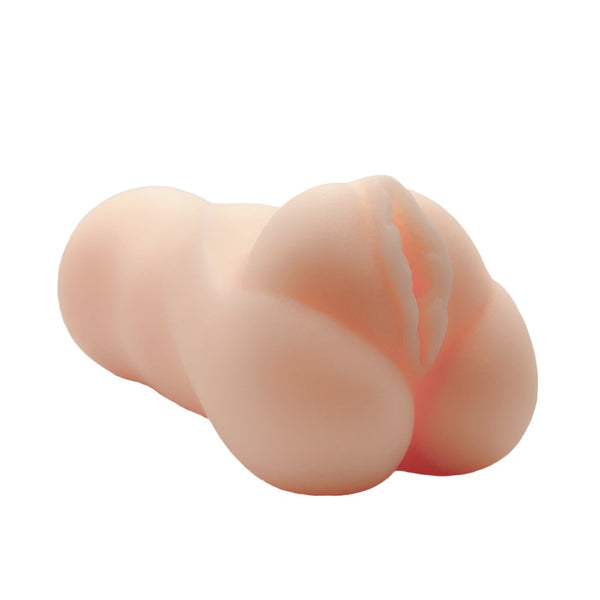 Side view of Squeeezy Extra-Slippery Vaginal Masturbator | Wooomy