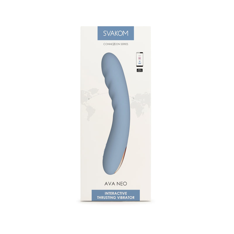 Svakom | Ava Neo Interactive Thrusting Vibrator Packaging