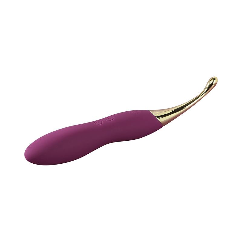 Svakom | Beatrice Powerful Vibrator & Multi-Tip Clitoral Stimulator Side View