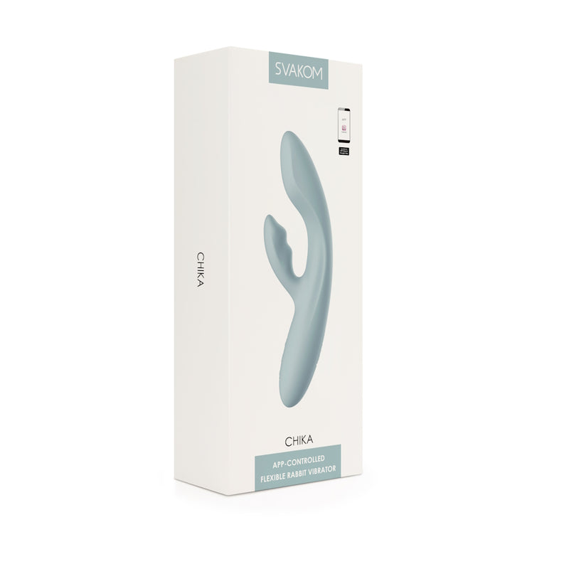 Svakom | Chika App-Controlled Heating Rabbit Vibrator Packaging