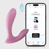 Svakom | Erica App-Controlled Wearable Vibrator & Anal Stimulator App Control