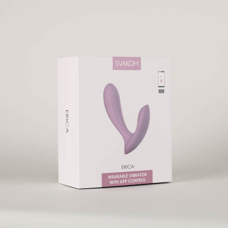 Svakom | Erica App-Controlled Wearable Vibrator & Anal Stimulator Packaging