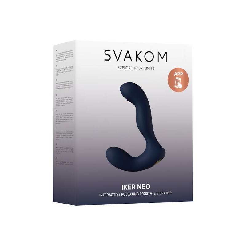 Svakom Iker Neo Interactive Pulsating Prostate & Perineum Vibrator Packaging