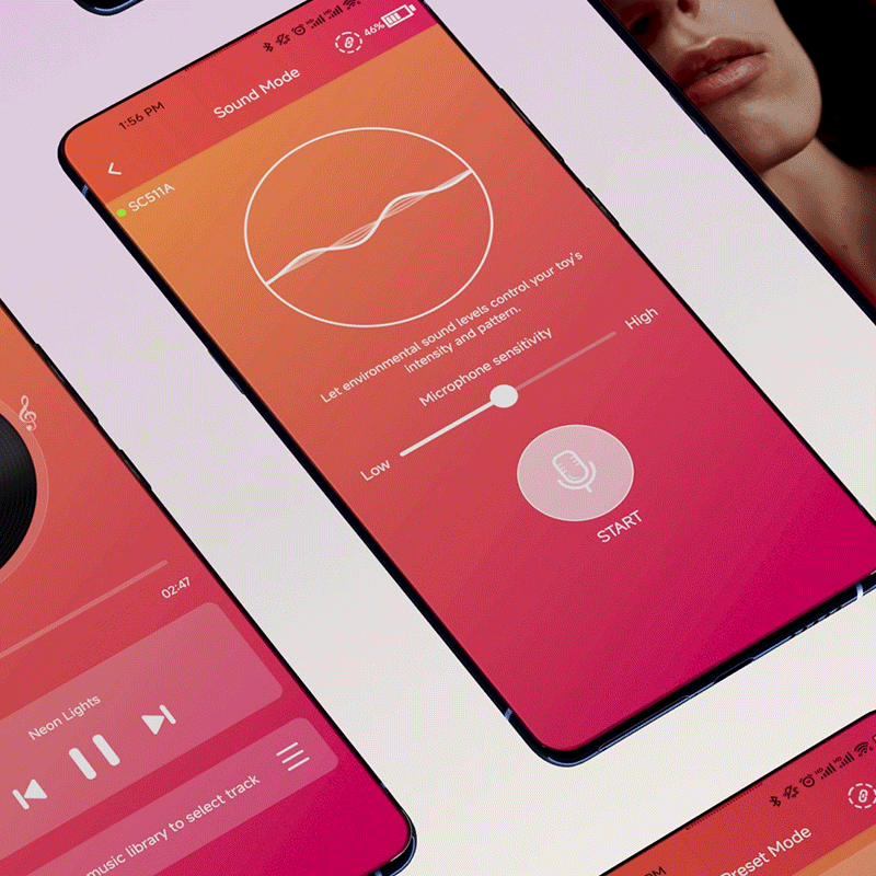 Svakom Iker Neo Interactive Pulsating Prostate & Perineum Vibrator App Control