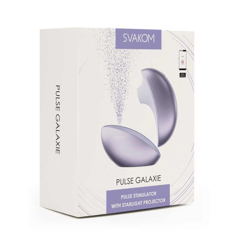 Svakom | Pulse Galaxie Clitoral Stimulator with Starlight Projector Packaging