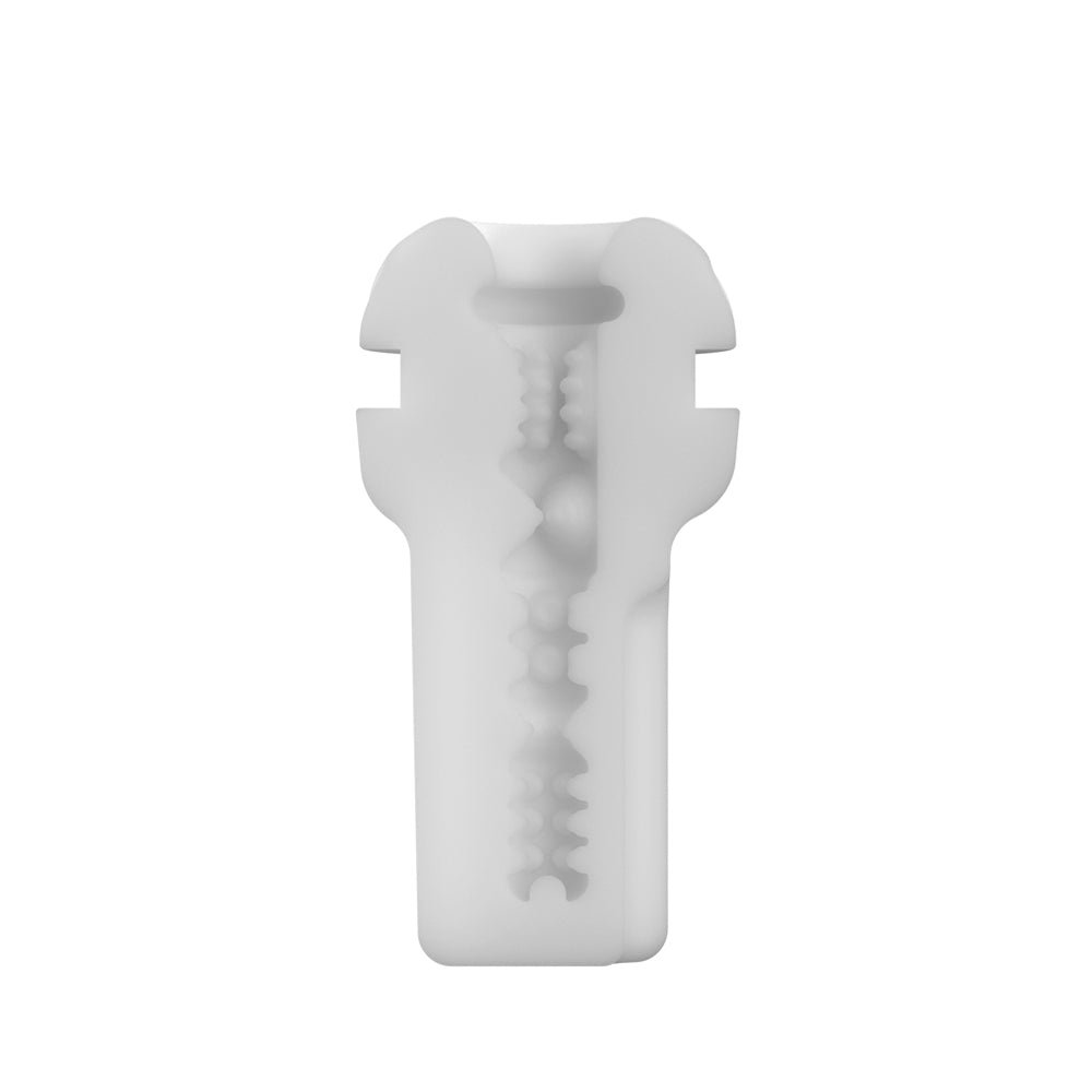 Cross-section of Svakom | Robin Premium Replacement Sleeve Masturbator on white background