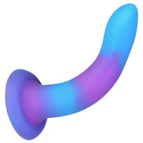 Bendable Swan Addiction | Rave 8 Inch Glow-In-The-Dark Suction Cup Dildo