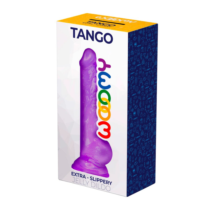 Tango 7 Inch Realistic Jelly Dildo | Wooomy packaging