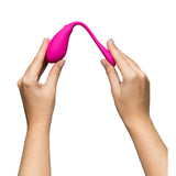 We-Vibe Jive 2 App-Controlled Egg Vibrator (Electric Pink) in hand