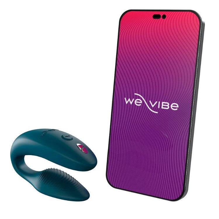 App-controlled We-Vibe | Sync 2 Couples Vibrator (Green Velvet)