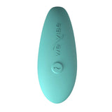 Top view of the We-Vibe | Sync Lite Couples Vibrator (Aqua)