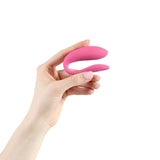 We-Vibe | Sync Lite Couples Vibrator (Pink) in hand