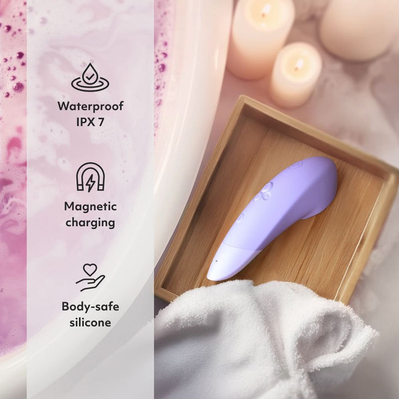 Womanizer | Enhance Clitoral Stimulator with Pleasure Air & Vibrations Waterproof
