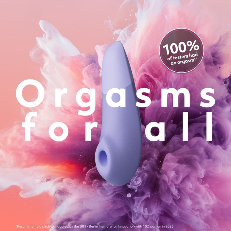 Womanizer | Enhance Clitoral Stimulator with Pleasure Air & Vibrations Orgasms for All Campaign