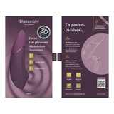 Womanizer | Next 3D Pleasure Air Clitoral Stimulator with Climax Control (Dark Purple) packaging