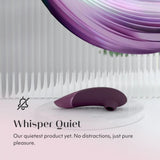 Whisper quiet Womanizer | Next 3D Pleasure Air Clitoral Stimulator with Climax Control (Dark Purple)