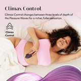 Womanizer | Next 3D Pleasure Air Clitoral Stimulator with Climax Control (Dark Purple) with Climax Control