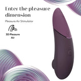 Womanizer | Next 3D Pleasure Air Clitoral Stimulator with Climax Control (Dark Purple) with 3D Pleasure Air